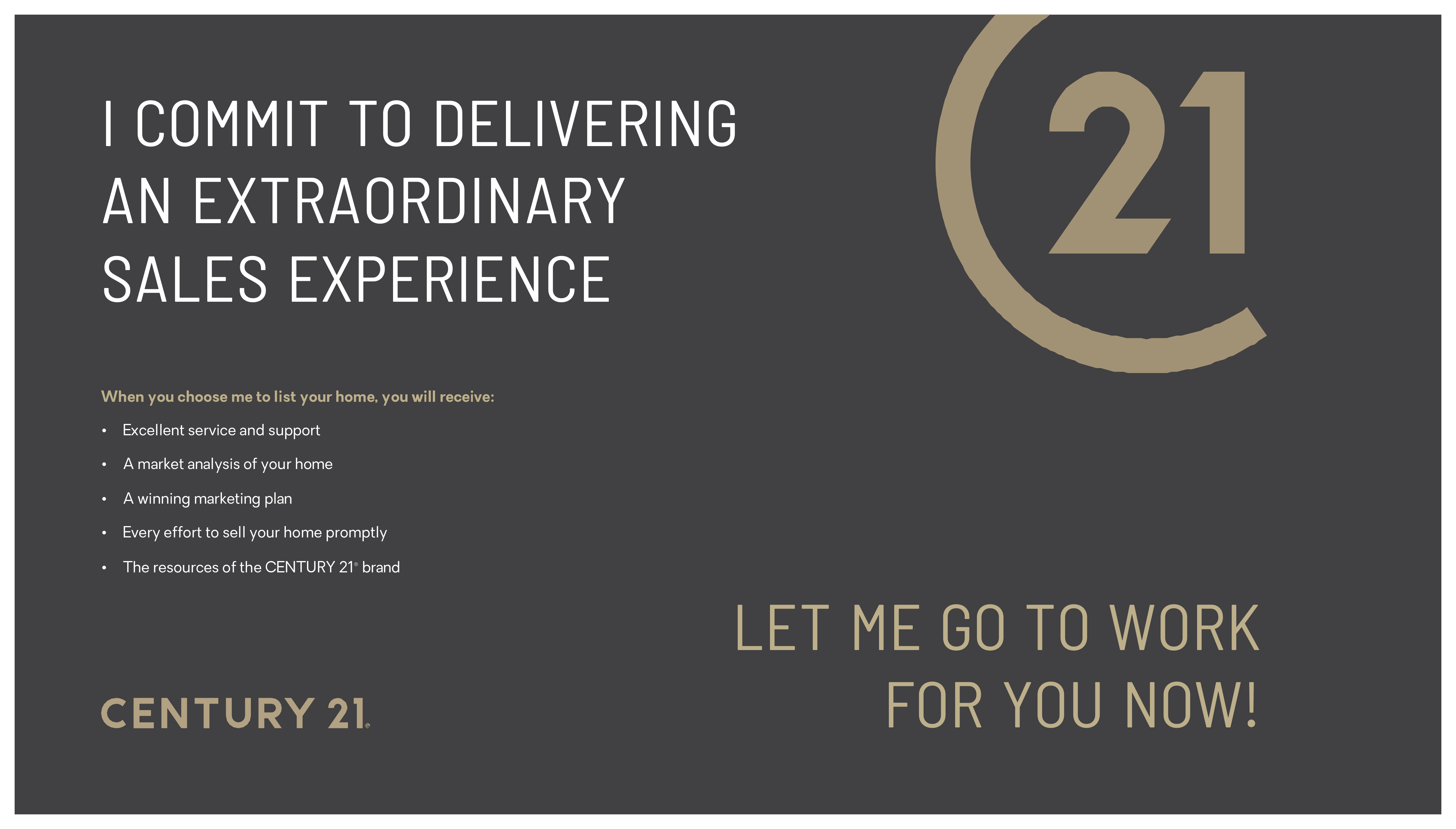 I Commit to Delivering an Extraordinary Sales Experience